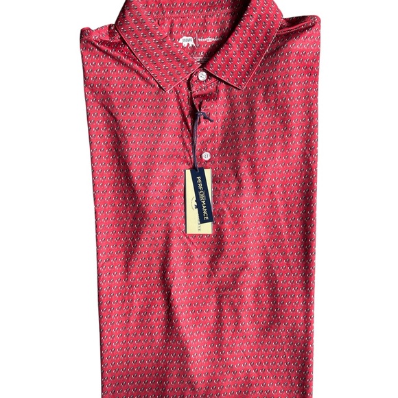 Onward Reserve Standing Bulldog Printed Polo Size Large - Picture 4 of 4